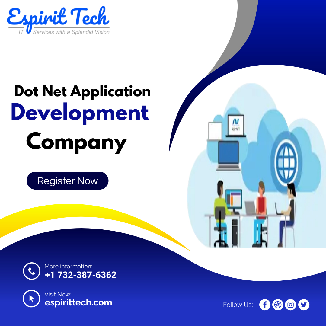 AjimeraSrinivas's tweet image. Looking for a professional #DotNetApplicationDevelopmentCompany? Look no further than #EspiritTechnologies. Contact us today to get started.
For More Details Contact Us Today:
espirittech.com/dot-net-applic…