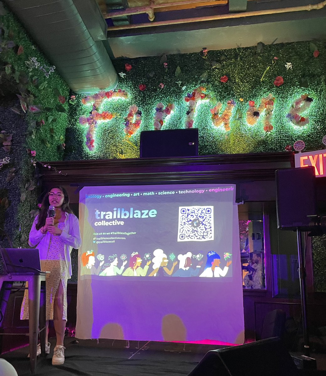 Last week @mylenetu pitched Trailblaze Collective at the #websh3 event ❤️‍🔥

Thank you @BABsLabs_nft <a href="/infura_io/">Infura</a> <a href="/ConsenSys/">Consensys.eth</a> for bringing together women in tech &amp; web3 ✨

#womenintech #STEM #STEAM #NFTsforgood