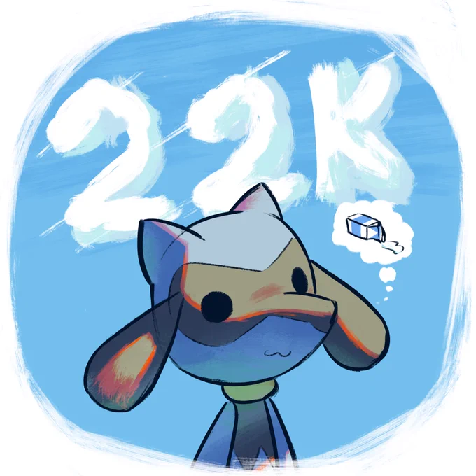22k moment

I've stopped focusing so much on my follower count that I almost didn't notice I hit it 22k, so this was kinda rushed in a few hours too lol 