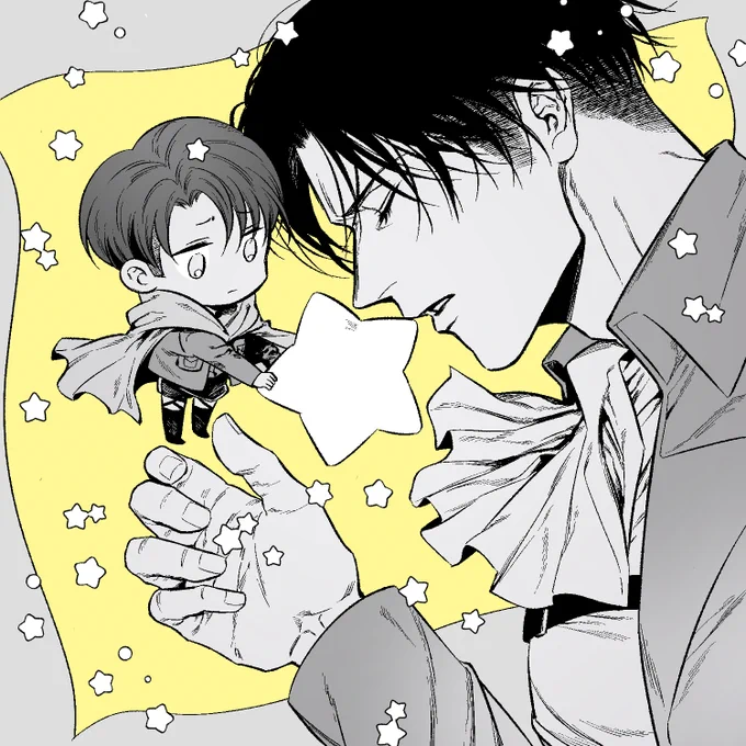 6/29 22:10-23:30
THEME: STAR
#levi1drawing

フライング+20分オーバーですみません><
大好きなテーマので、土曜日タグ巡りが楽しみ...!
BGM:Ru/ru/tia - トロイメライ 