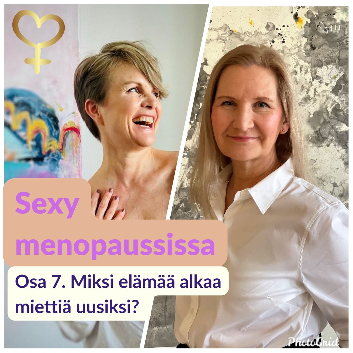 Toimittaja-juontaja Sanna Mämmin uudessa podcastissa asiaa vaihdevuosista positiivisesti. BetterMenon life coach, Päivi Suvanto, asiantuntijavieraana. 7. jaksossa, jossa hän keskustelee Sannan kanssa teemoista mitkä askarruttavat vaihdevuosi-ikäisiä. #vaihdevuodet #menopaussi