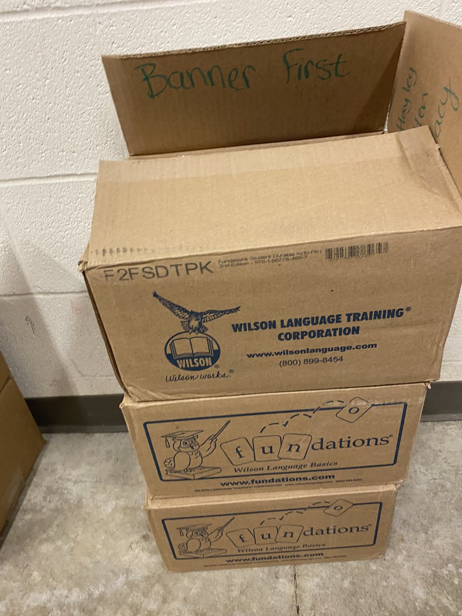 CusackLeanne's tweet photo. Operation Replenish Kinder and First Fundations Materials COMPLETE🎯. So glad to have these materials in our teachers’ and students’ hands- explicit phonics instruction for early readers is 🔑! #323learns @mattandrews85 @HannahDutton8 https://t.co/emBQWu2h42
