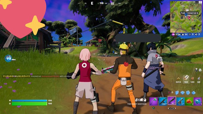 第七班🤤最高すぎる🤤 楽しかったぁありがとう❤️ #Fortnite #NARUTO https://t.co/kAcOwC0sjf<a href="/tag/fortnite"class="tags">#Fortnite</a><a href="/tag/naruto"class="tags">#NARUTO</a>