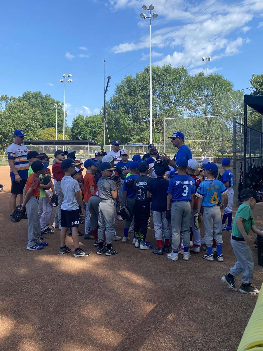 cmcdonaldbe's tweet photo. ⁦⁦@osbaseball2011⁩ ⁦⁦⁩    Beautiful day for baseball camp!  Thanks Coaches and ⁦@CityofOlatheKS⁩ for beautiful parks to play in! https://t.co/WM71UyFXOM