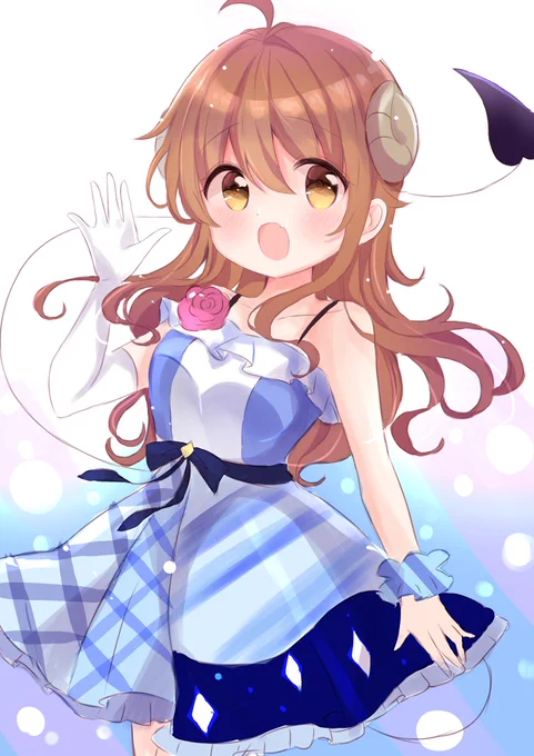 まぞく展のシャミ子の衣装かわいい件🥐
#まちカドまぞく 