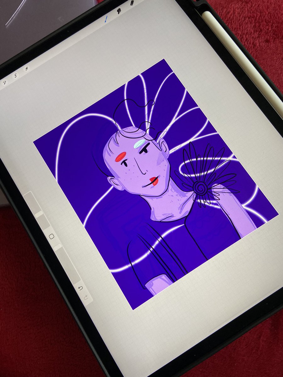 sasha_kirpichik's tweet photo. It’s gonna be definitely something unusual 😅😅😅💜💙
#multipotentials #NFTs #nftart #wip https://t.co/0c0Bfg4a80