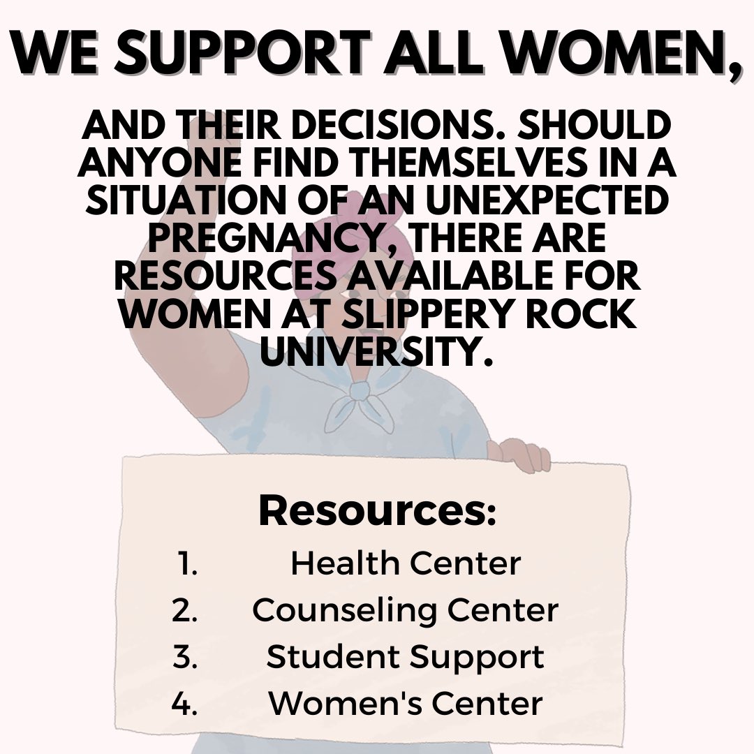 We stand for the rights of ALL women! ✨