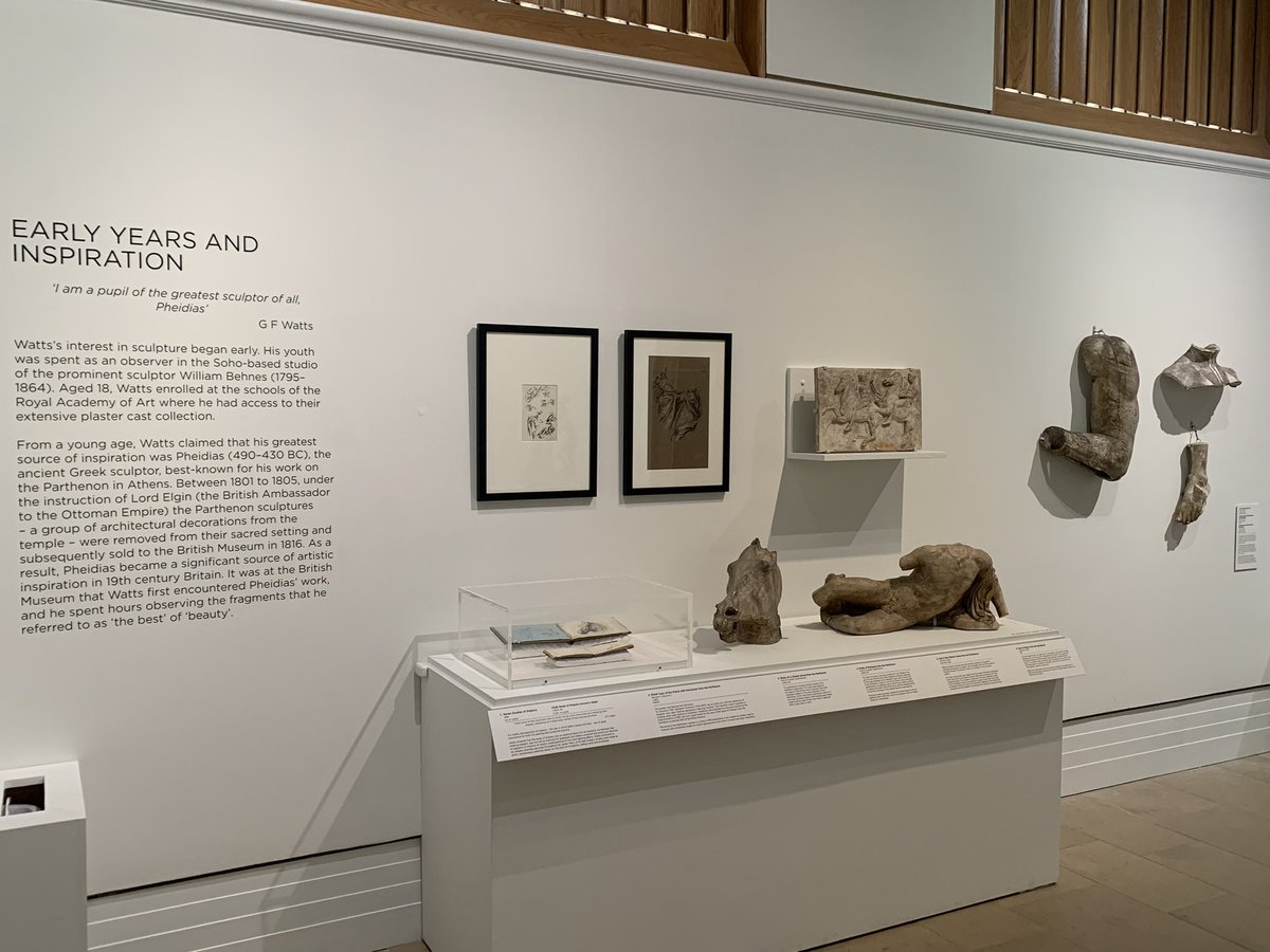 s_clapperton's tweet photo. ‘A Fragmented Legacy: G F Watts and Sculpture’ is now open @WattsGallery

The first exhibition of its kind (and the first I’ve ever curated) it celebrates the innovative &amp; overlooked work of Watts as a leading painter-sculptor during the C19th

Enjoy it. I’m away for a lie down. https://t.co/q2dlUSrYE0