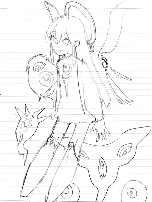 #むく藷の夢メモ
 へんてこ幽霊を連れている謎の神様っぽい女の子がフワフワしてる夢だった 