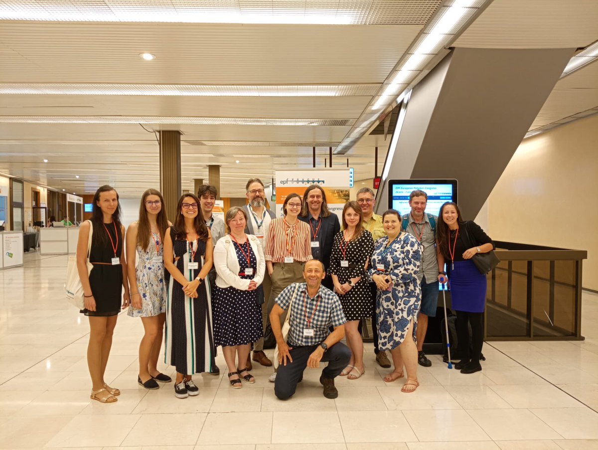 BiomedicalPolymers_Prague (@medpolymers_prg) on Twitter photo Team of attendants at <a href="/EPF2022/">European Polymer Congress 2022</a> from our Departement of Biomedical Polymers <a href="/IMC_Prague/">Institute of Macromolecular Chemistry CAS</a> Team of attendants at <a href="/EPF2022/">European Polymer Congress 2022</a> from our Departement of Biomedical Polymers <a href="/IMC_Prague/">Institute of Macromolecular Chemistry CAS</a>
