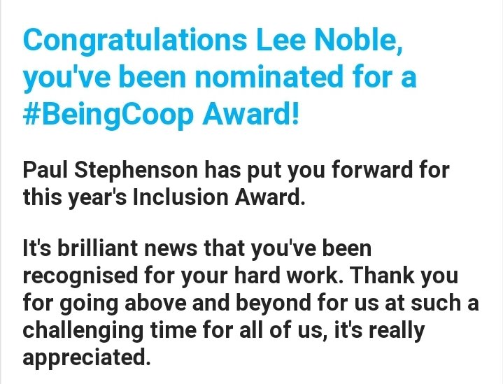 Thanks Paul 💫✊🏽
@PaulWibsey <a href="/CoopRiseNetwork/">Co-op Rise Network</a> @coopukaspire <a href="/CoopRespectLGBT/">Co-op Respect</a> @CoopRepresent