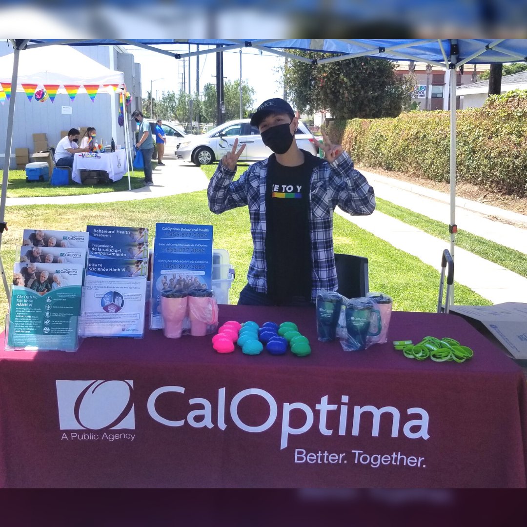 CalOptima Behavioral Health staff member Kay Hui attended <a href="/VietRainbowOC/">Viet Rainbow OC</a> first annual PRIDE event on Saturday, June 18.  

The event provided resources, community services — including those offered by CalOptima — and more to the LGBTQ+ community of #OrangeCounty. 

@LGBTQCenterOC