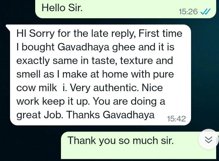 Few review of our Ghee. ⭐⭐⭐