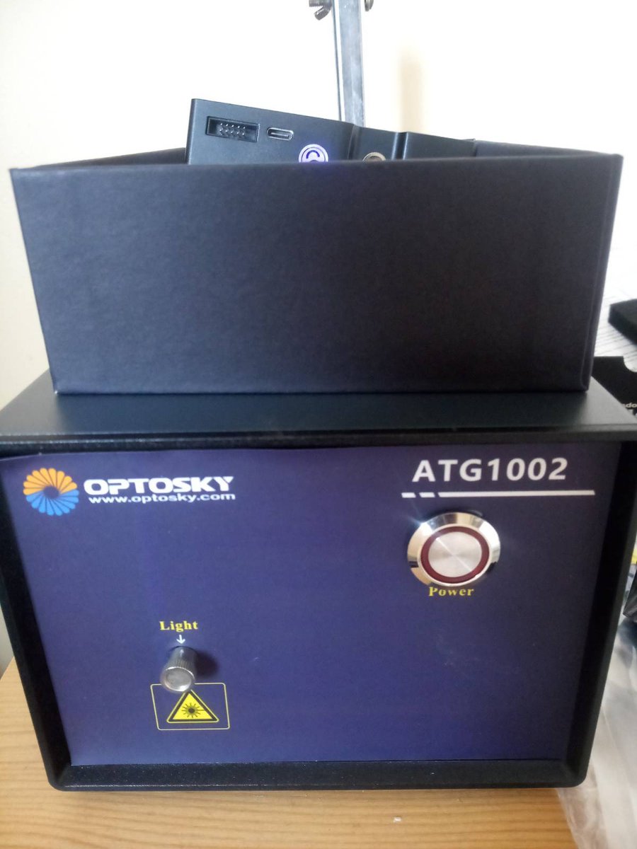 TransHealthNet's tweet photo. The spectrometer has just arrived! We're really excited to get stuck in and spend the next few weeks familiarizing ourselves with everything. We'll hopefully will be publishing some early test results by the end of next month. https://t.co/hUzFkPonwg