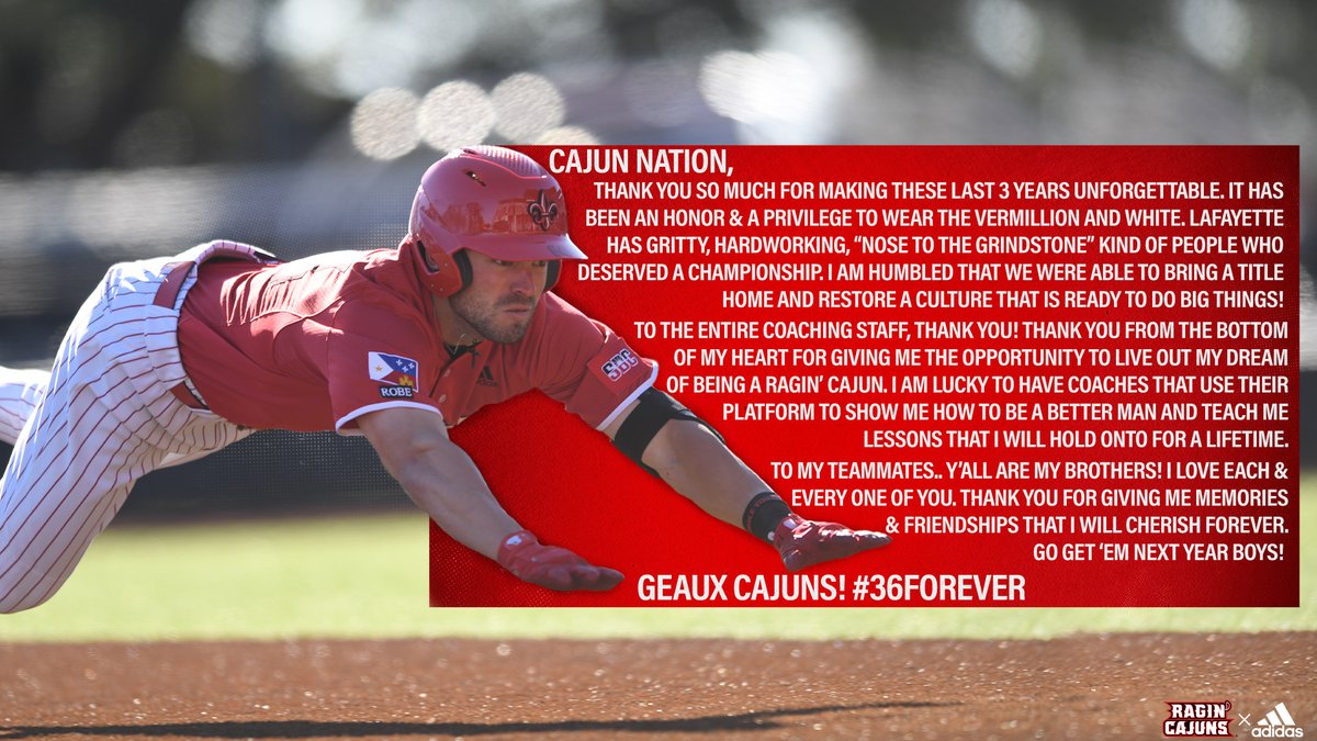 J-Bo Signing Out ...

#GeauxCajuns ⚜️