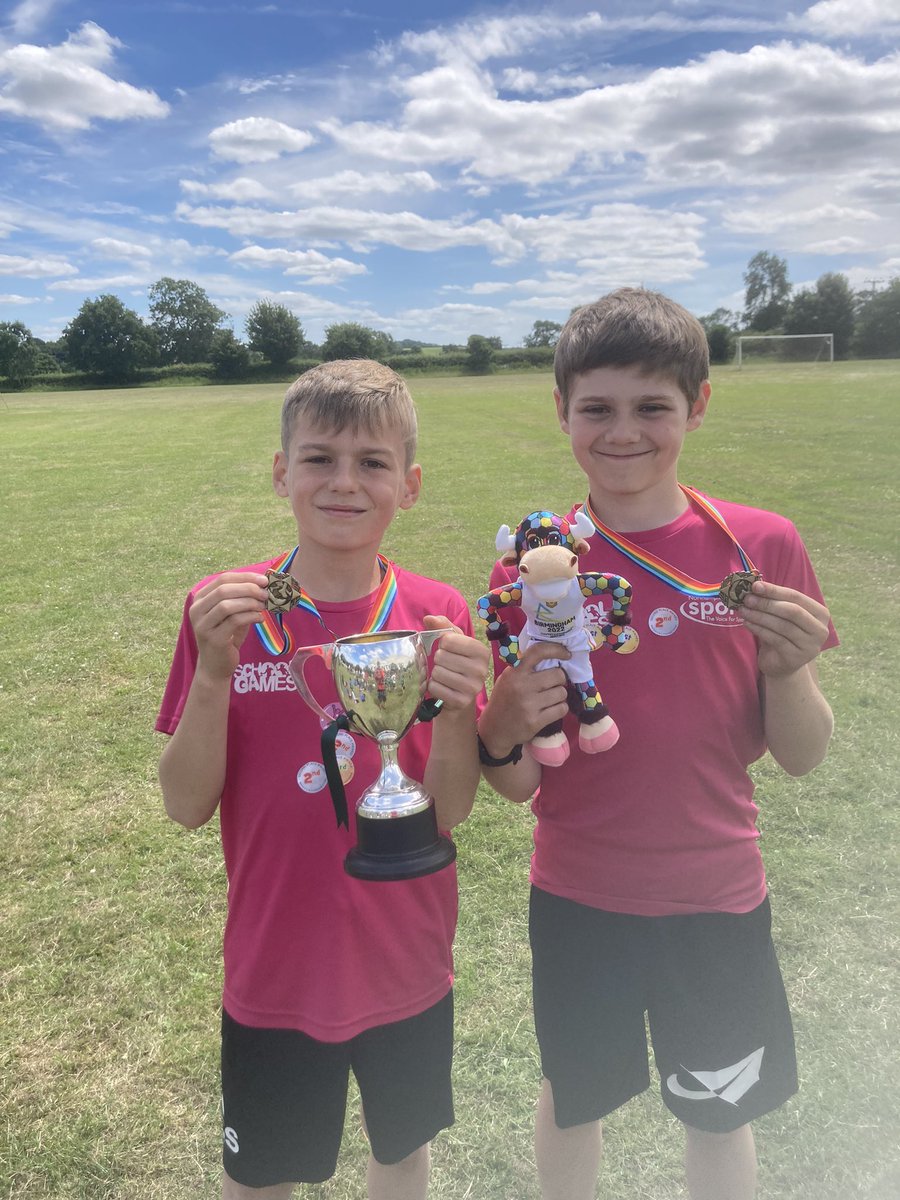 The Commonwealth Games Sports Day fun continued this afternoon with class races. Congratulations to the Green Team who took the title…They not only performed well but showed sportsmanship. Perry the mascot was on hand to present the trophy! <a href="/SNDSchoolSport/">SND School Sport</a> <a href="/Nsport/">Northamptonshire Sport</a> <a href="/Peterborodio/">Peterborough Diocese</a>