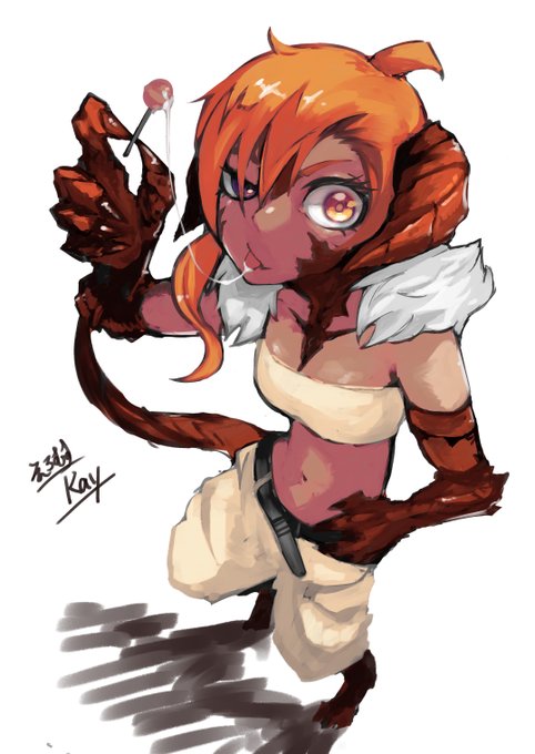 ペン変えたので落描きドラゴン 