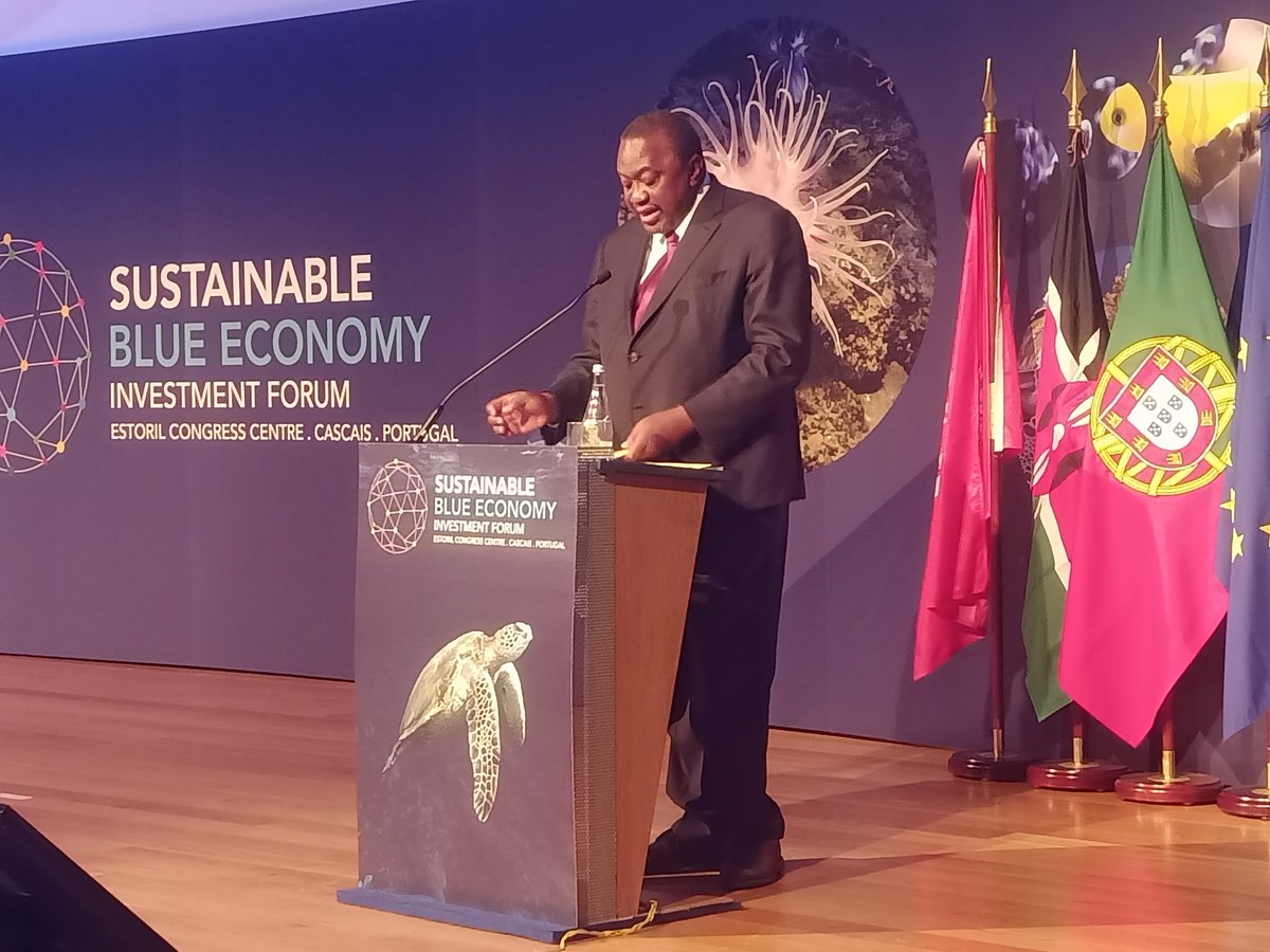 "Oceans and related marine systems are great avenues for sustainable blue economy investments sensitive to our future while meeting our current needs" - President Uhuru Kenyatta, Kenya

Estoril, Portugal - 28th June 2022