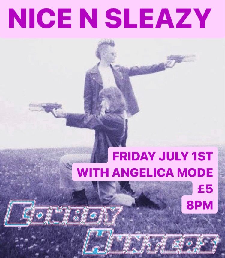 We play <a href="/nice_n_sleazy/">Nice N Sleazy</a> in Glasgow this Friday with <a href="/cowboy_hunters/">Cowboy Hunters</a> ... It's £5 and it begins at 8pm.

#musicislife #fyp #music #artist #NowPlaying