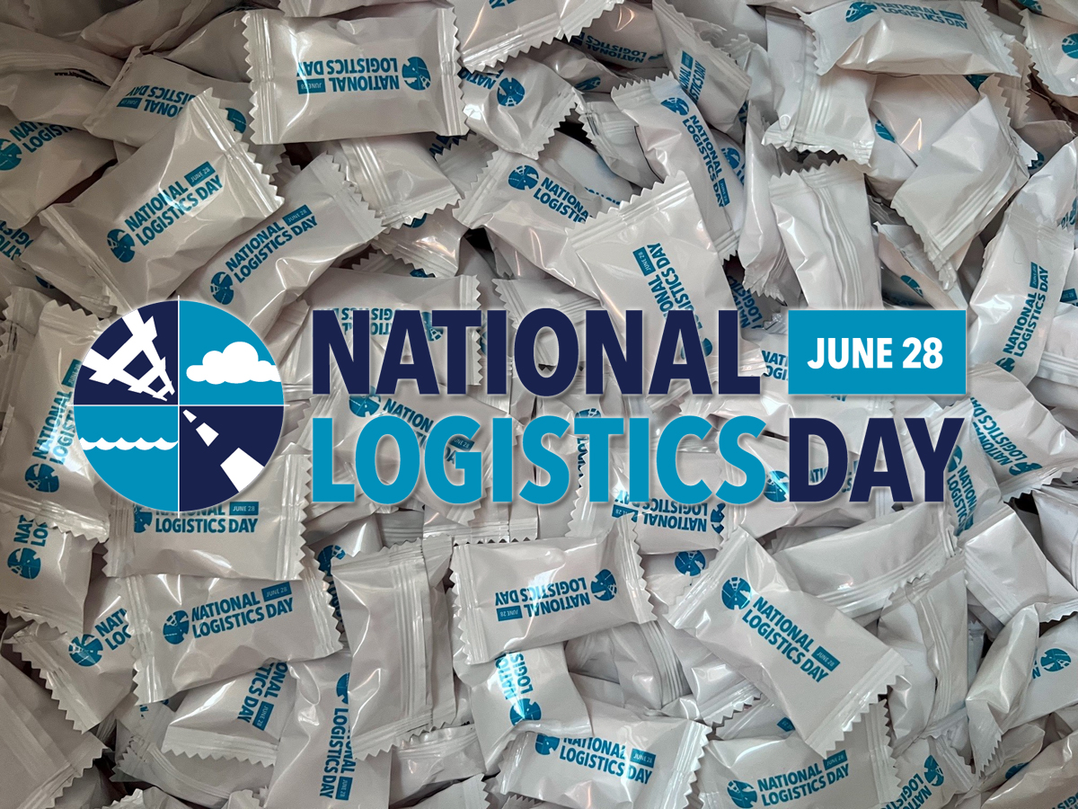 #NationalLogisticsDay is as sweet as candy! Have a great day! #3PLProud #June28th