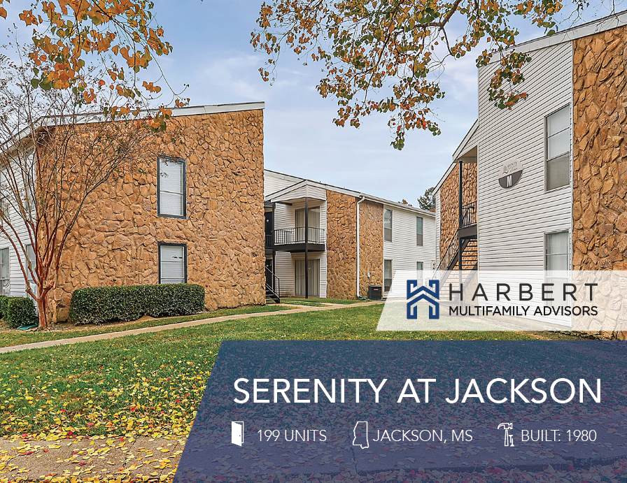 HMABham's tweet photo. Call for Offers 7/13 | Serenity at Jackson | 199-Unit Value-Add Opportunity | Jackson, MS - https://t.co/SCFtYsTD34 https://t.co/8qXYwZsEo3