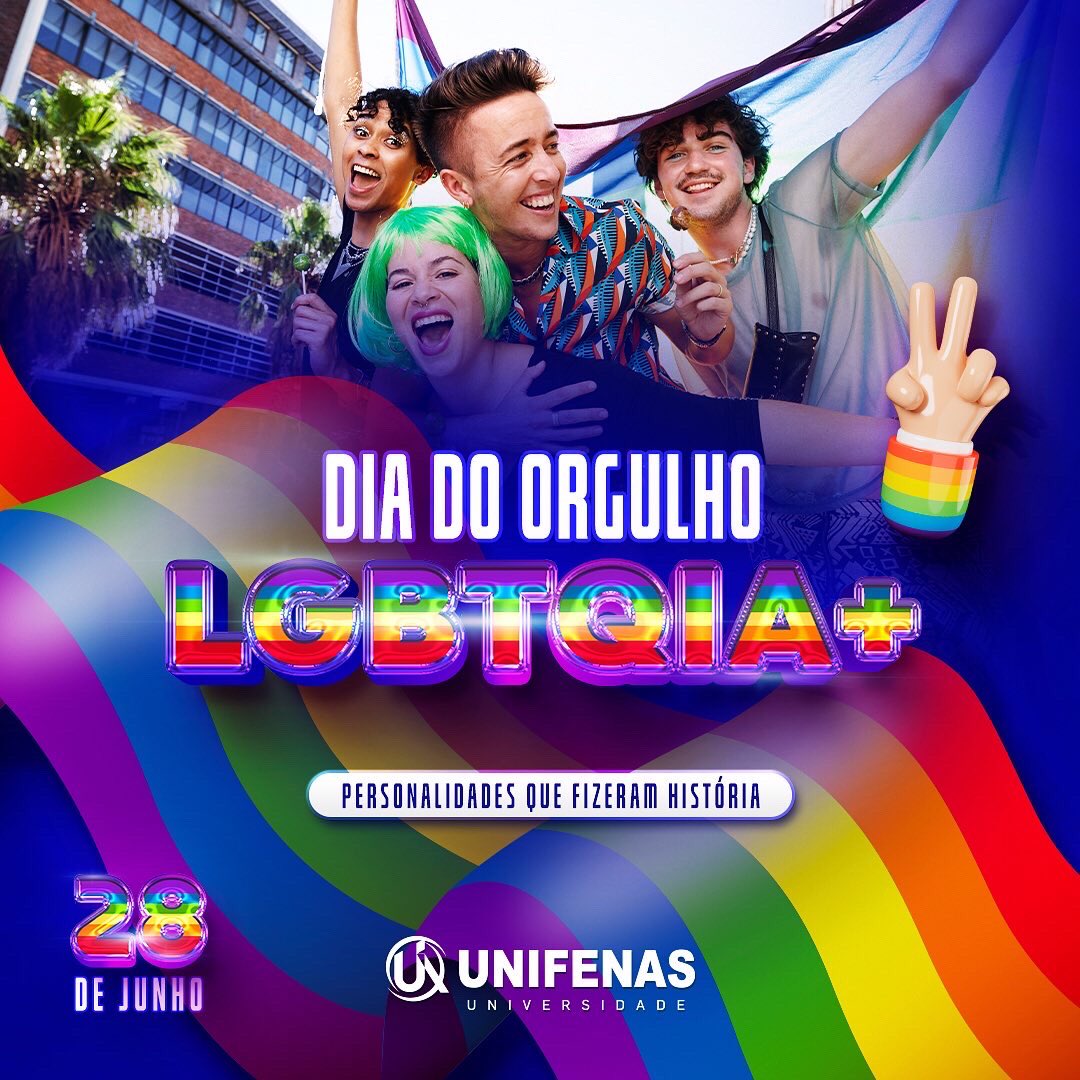 Hoje é dia de celebrarmos o #respeito pela diversidade e também dia de luta contra o preconceito e a violência.

🏳️🌈O Respeito à Diversidade deve ser vivido todos os dias.

Por um mundo com mais amor, tolerância e igualdade.🧡💙💚❤️💛
.
.
.
.
.
#diadoorgulholgbt