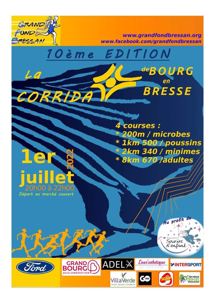 Bourg_en_Bresse's tweet photo. #Sport
👟 Le Grand Fond Bressan vous donne rendez-vous pour un événement sportif et festif : la Corrida de #BourgenBresse ! 
📍 Marché couvert
📅 Vendredi 01/07 - 20h
Pour vous inscrire 🔗 https://t.co/P0X6ndYiLw
Infos sur le club et la course 
🔗 https://t.co/tC9gw3JZwn https://t.co/86mKh4q8n5