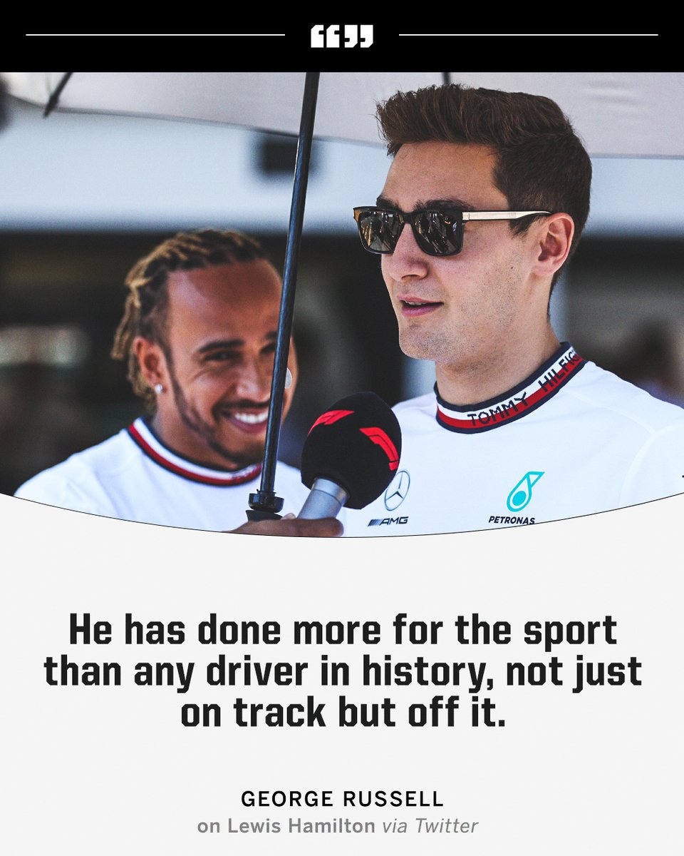 ESPNF1's tweet photo. Russell has got Hamilton's back 🤝 https://t.co/TeTXgdjqgd