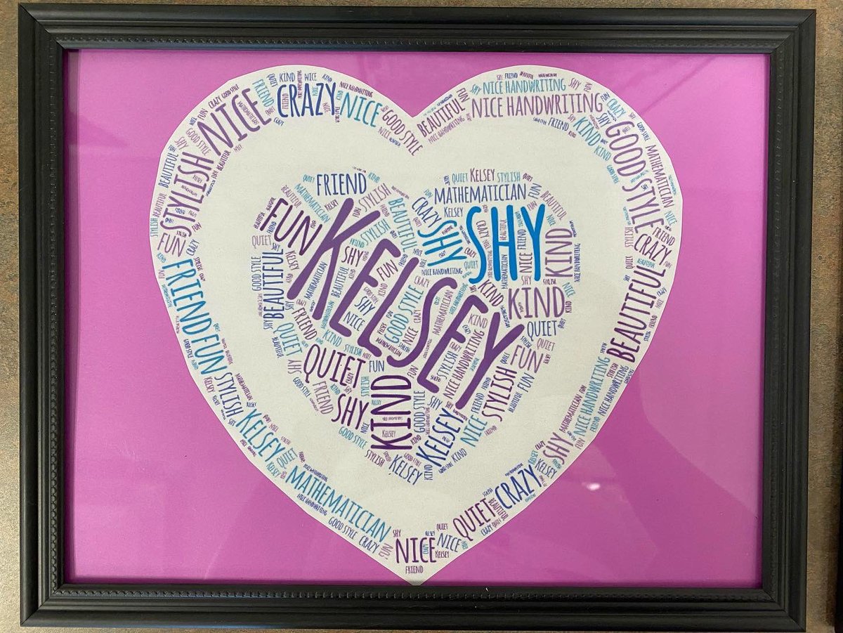nguyensclass's tweet photo. Forgot to take pics of my #EOYgift for my kids. It’s my favorite gift to give because the kiddos get to write how they want to be remembered and their peers write positive character traits about them! https://t.co/yoT5Rvgl3W