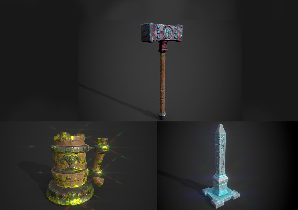 Jar0Jello's tweet photo. Decided to create some 3D models of different game props #3dmodeling #3dart #Maya #gameart #Roblox #RobloxDev #lowpoly https://t.co/HZGiEFVULW