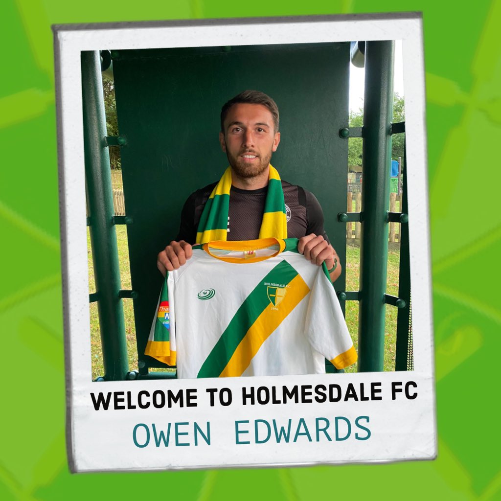 📸 Welcome to Holmesdale FC <a href="/owen_edwards_/">Owen Edwards</a>.🤝

We are delighted to announce the signing of midfielder Owen Edwards. ✍🏼

🔗➡️: pitchero.com/clubs/holmesda…

#TheDalers #COYD #Welcome 🔰
