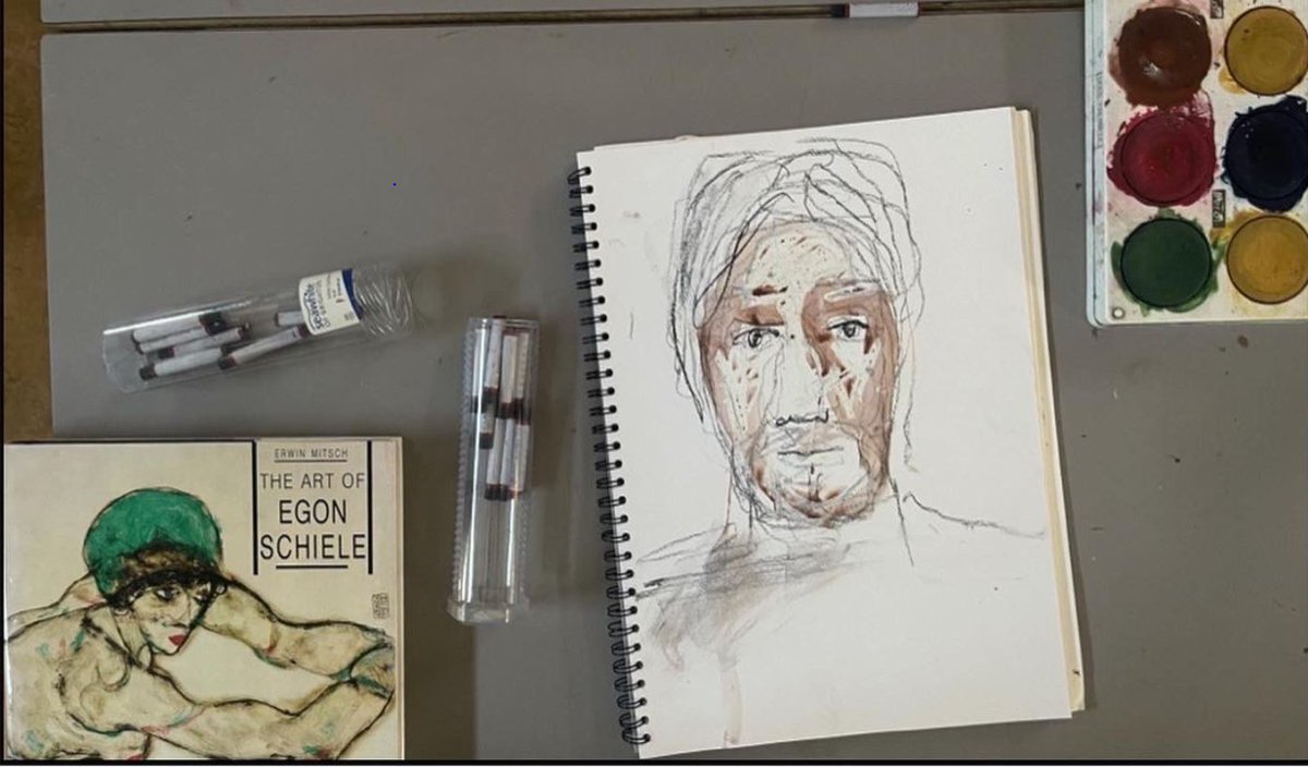 Still a few places available on Andria Zafirakou's fab painting skills course for teachers - FREE for Islington teachers, £15 for others followed by wine! Thurs 30th 3.45pm. Info at bit.ly/3ORU7lv , from 11 by 11 <a href="/NSEAD1/">NSEAD</a> <a href="/ICoS_Islington/">Islington Community of Schools</a> <a href="/MontemSchool/">Montem Primary School</a> <a href="/ArtDesignHGS/">ADT Department HGS</a>