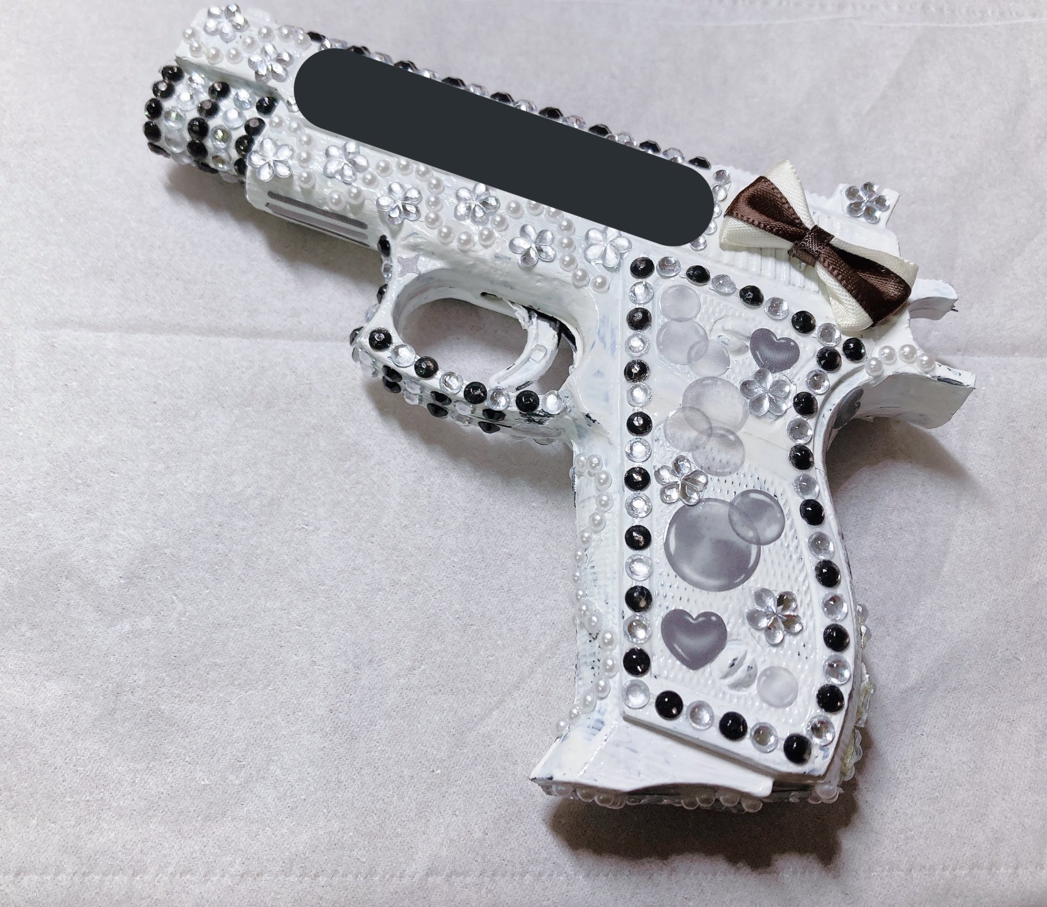 デコ銃 跳ね返っ