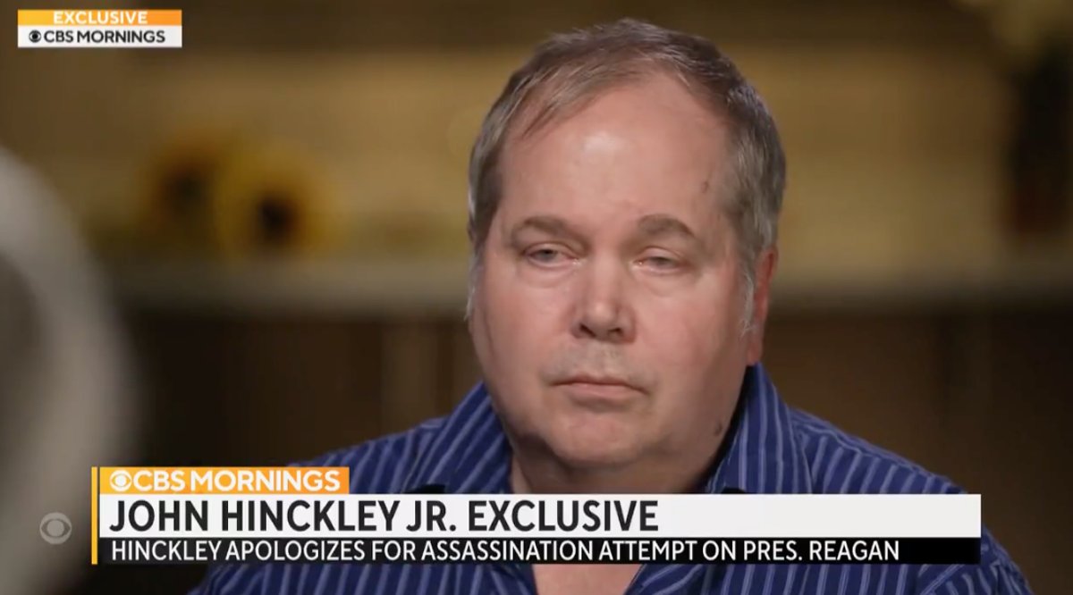 Daily Wire on Twitter "John Hinckley Jr. Says Reagan Was ‘A Good President,’ Is Glad