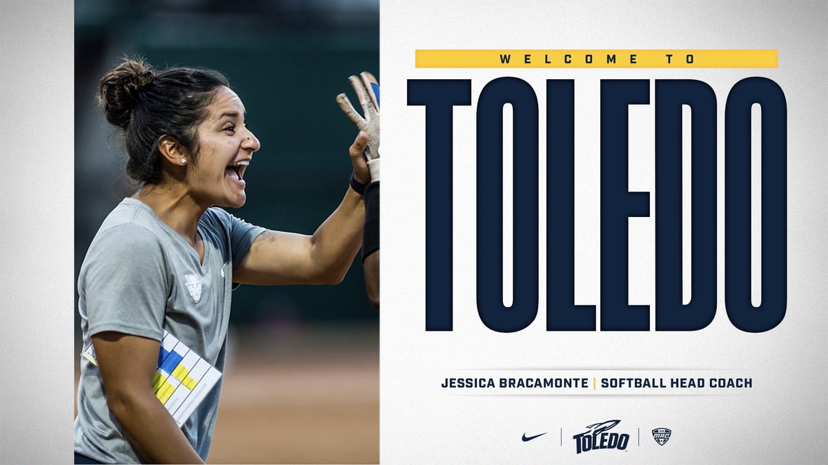 Allow us to introduce our new head coach 𝗝𝗲𝘀𝘀𝗶𝗰𝗮 𝗕𝗿𝗮𝗰𝗮𝗺𝗼𝗻𝘁𝗲! Welcome to the Glass City 💙💛🥎 #GoRockets
