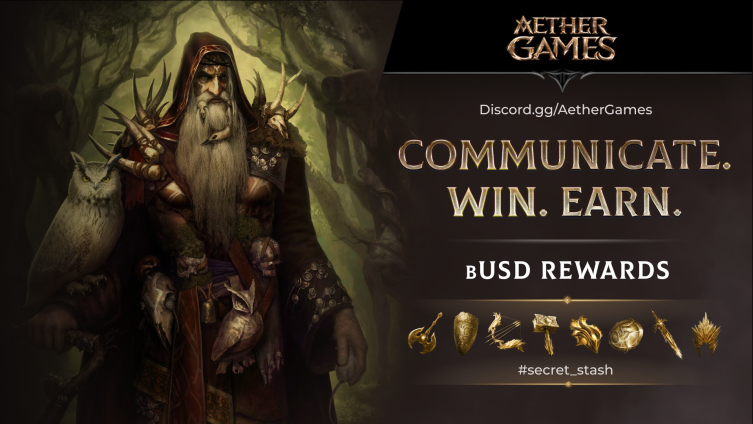 Bagdatalw's tweet photo. You know about the Aether Games project. This is a p2e game . You can read more about the project below at the link.  

And now they have an event with rewards that can be withdrawn to busd.

https://t.co/MUmFMpxM2z https://t.co/Fra8KFW5iK