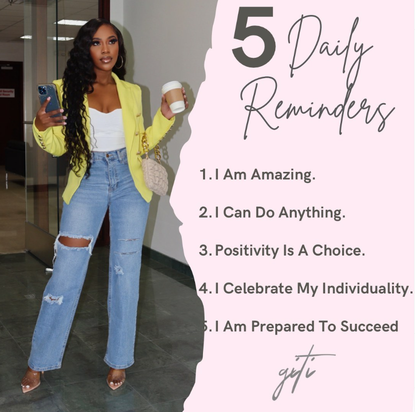 GITIONLINE's tweet photo. Here Are Your 5 Daily Reminders 💋 https://t.co/cxgvHGQe2e