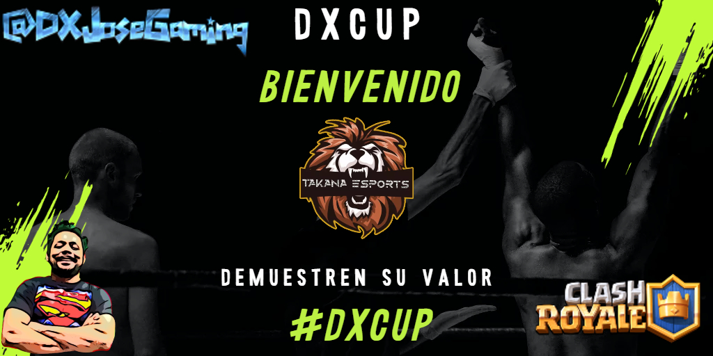 DxJoseGaming's tweet photo. DXCup presentaciones, desde Perú nos llega Takana Esports 13/32 @EsportsTakana
#dxjosegaming #ClashRoyale #SamuraiArmy #DXCup https://t.co/iXtQKraeRo
