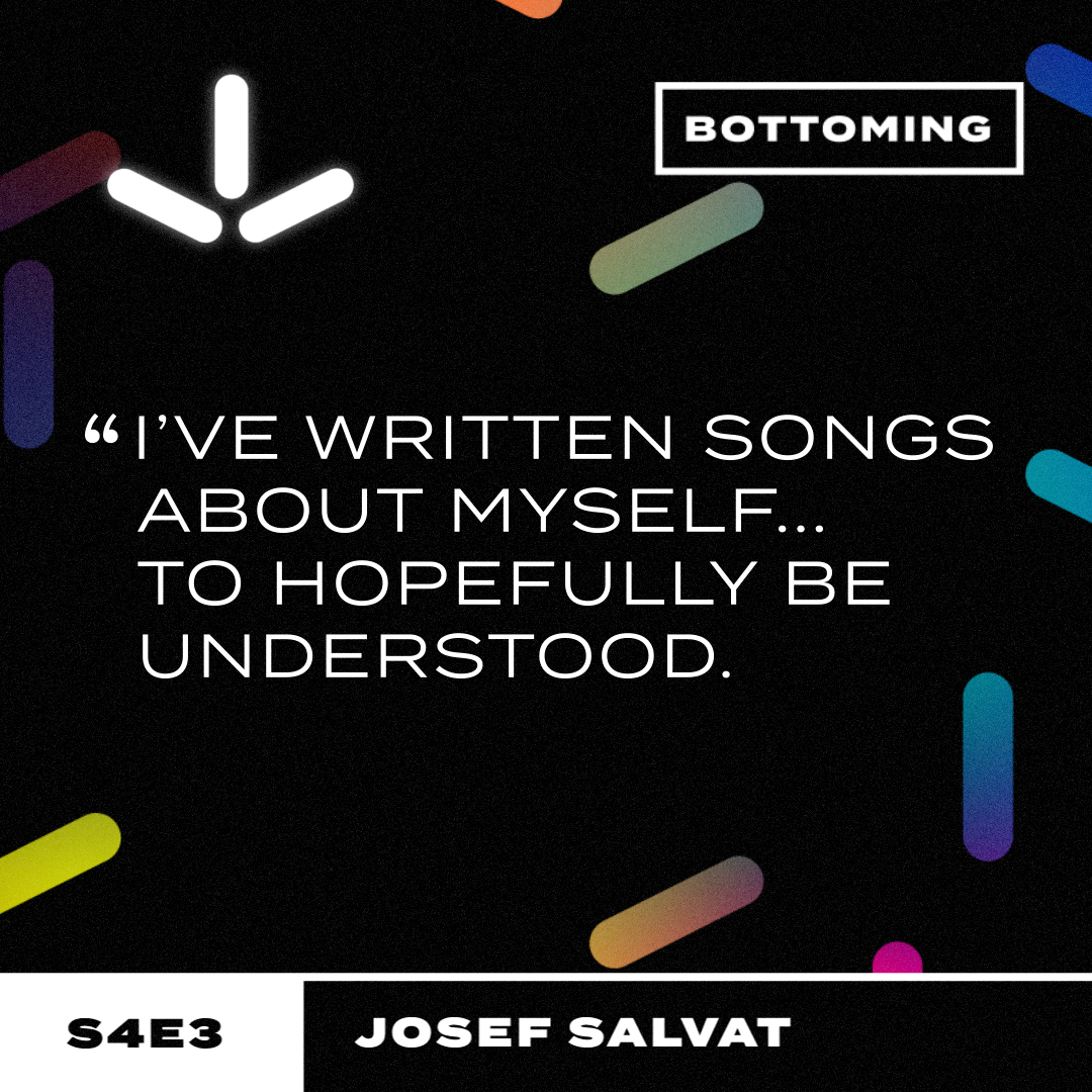 🏝️ TOMORROW We have a GORGEOUS new episode with the one and only @josefsalvat! We talk about his process of making music from Modern Anxiety to his latest release Islands, and dig a bit deeper into some of the songs that resonate with us most. linktr.ee/bottomingpod