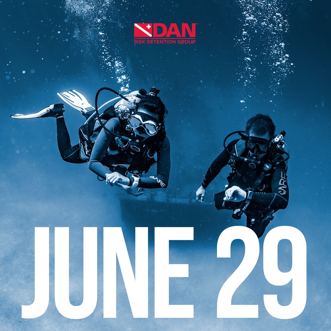 DANGlobalSafety's tweet photo. Dive Pros: Tomorrow, June 29
If your professional liability coverage expires July 1, you must renew by midnight (ET) June 29 to maintain continuous coverage.
#DiversAlertNetwork
#DivePros
#DAN https://t.co/REIAxPgFP8