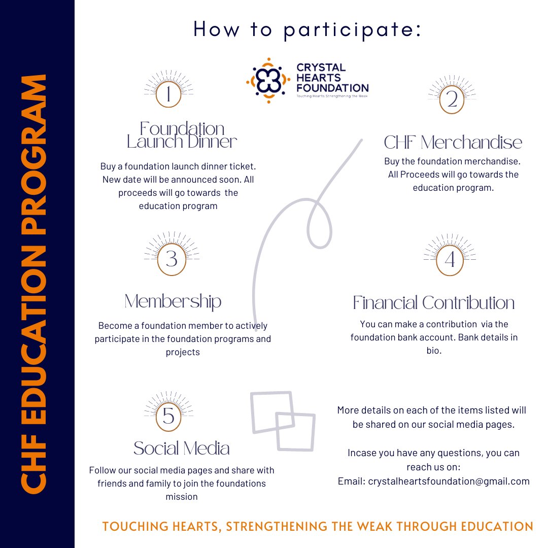 The CHF education program will aim to provide needy students better opportunities in life by helping pay for their school fees.

As the schools head into a new Academic Term in July, we have identified 3 students who CHF will be sponsoring throughout their high school education.