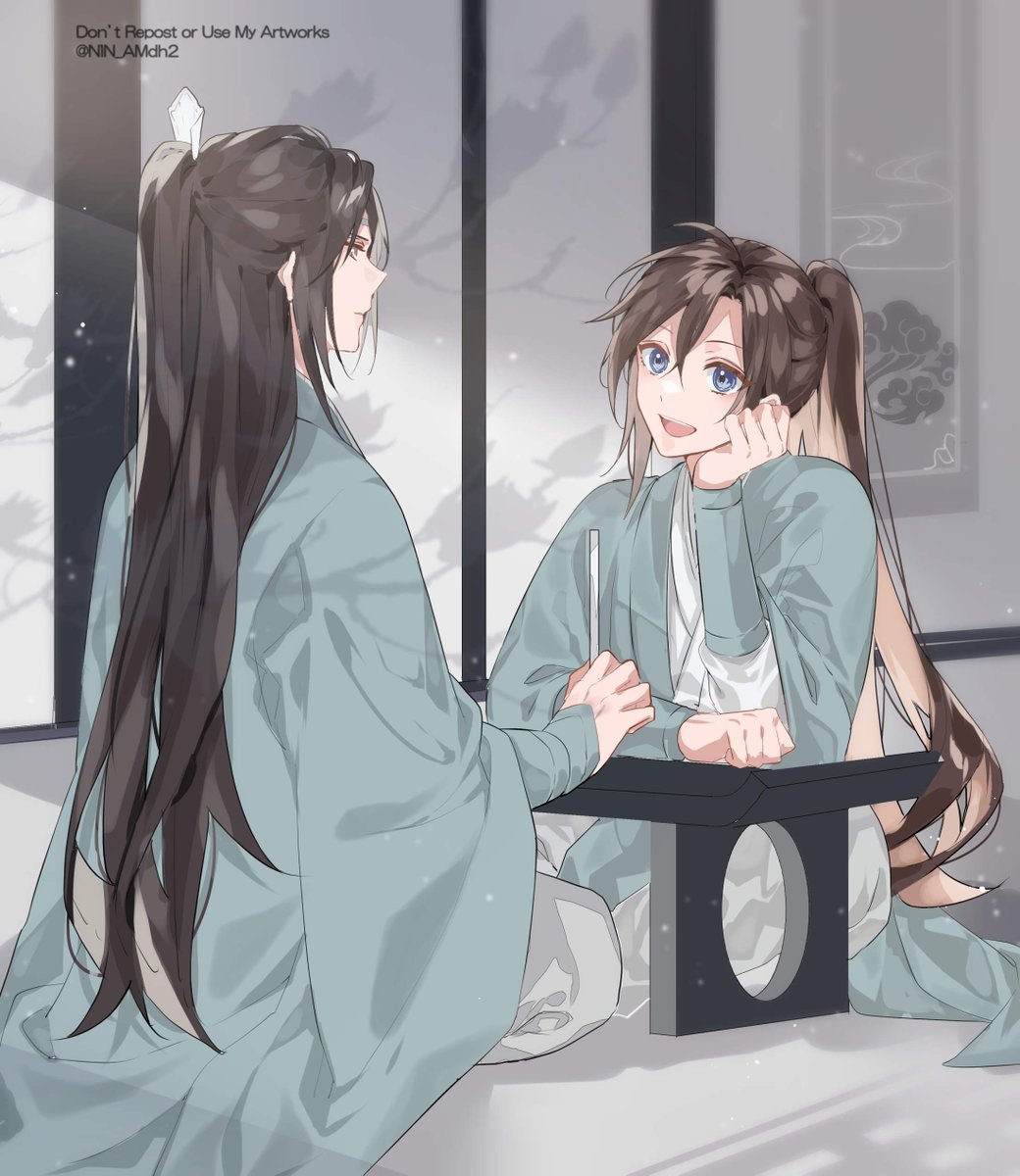 忘羨「座学時代

#MDZS #忘羨 」|もつこのイラスト