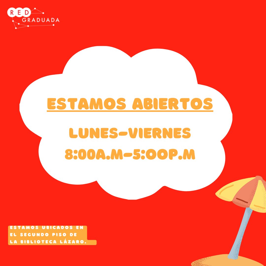 RedGraduada's tweet photo. En la Red seguimos trabajando en horario especial: lunes a viernes: 8:00 a.m. hasta 5:00 p.m. Sábado: CERRADO. 

TODOS nuestros servicios son por cita previa en los siguientes enlaces:

Préstamos de salones: https://t.co/PlvgvP4qFS

Préstamos de equipo: https://t.co/8ByqXWOGg8 https://t.co/7nh96bRoJ4