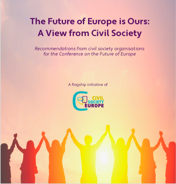 🚨FRESHLY PRINTED🚨

"𝗧𝗵𝗲 𝗙𝘂𝘁𝘂𝗿𝗲 𝗼𝗳 𝗘𝘂𝗿𝗼𝗽𝗲 𝗶𝘀 𝗢𝘂𝗿𝘀: 𝗔 𝗩𝗶𝗲𝘄 𝗳𝗿𝗼𝗺 𝗖𝗶𝘃𝗶𝗹 𝗦𝗼𝗰𝗶𝗲𝘁𝘆"🇪🇺

Since Feb 2021, over 80 European CSOs have collaborated to gather &amp; channel #civilsociety perspectives to the #COFOE

🤓📖👉 bit.ly/3AbdGkD