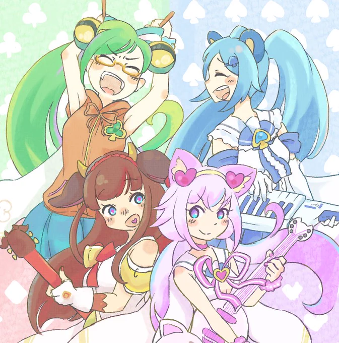 『にゃんばわん!ゼッタイ最強!』
…を、みんなに歌ってほしい絵。
#とりとらーと 