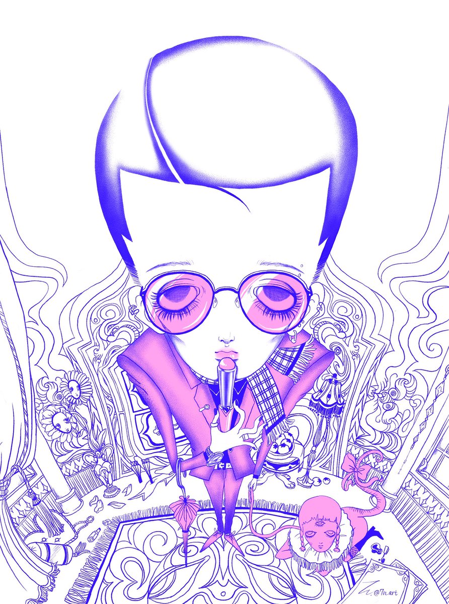 7N_chien's tweet photo. Be elegant 

#illustration #sketch https://t.co/fDotnJprH9