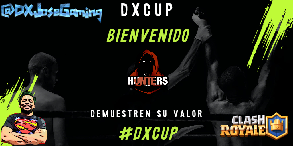 DxJoseGaming's tweet photo. DXCup presentaciones, desde México nos llega Soul Hunters Red 14/32 @SLHGaming_GG
#dxjosegaming #ClashRoyale #SamuraiArmy #DXCup https://t.co/WiocAOz9jz