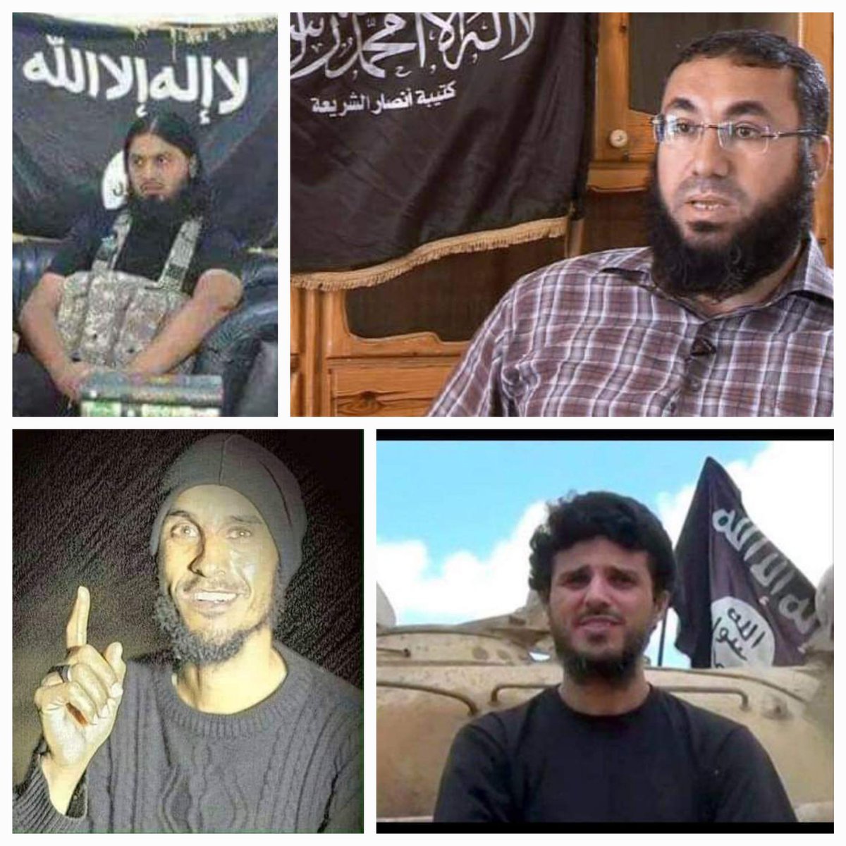 MstrMax11's tweet image. اللص #عبدالحميد_الدبيبة يأمر الهيئة العامة لشؤون الشهداء بضم قتلى #داعش وتنظيم #القاعدة وانصار الشريعة الى شهداء الواجب منهم:
 وسام بن حميد
محمد الزهاوي 
جلال المخزوم
بوكا العريبي
وأعضاء مجلس شورى بنغازي الإرهابي