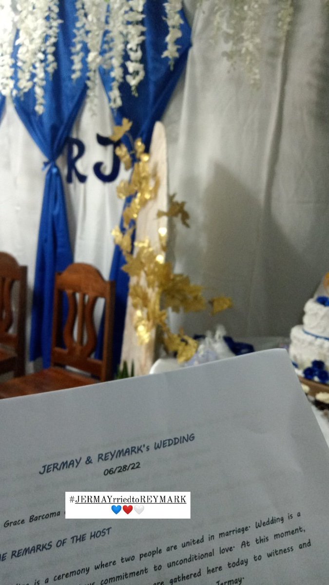 Barcomagre's tweet photo. First time ko ka Host ug Wedding kay puro rako org's. Uwuuu. Thank you,Lord! for the successful flow โค๏ธ
#StillLearningandGrowing
#JERMAYrriedtoREYMARK
#06/28/22 https://t.co/ZvffzsVonP