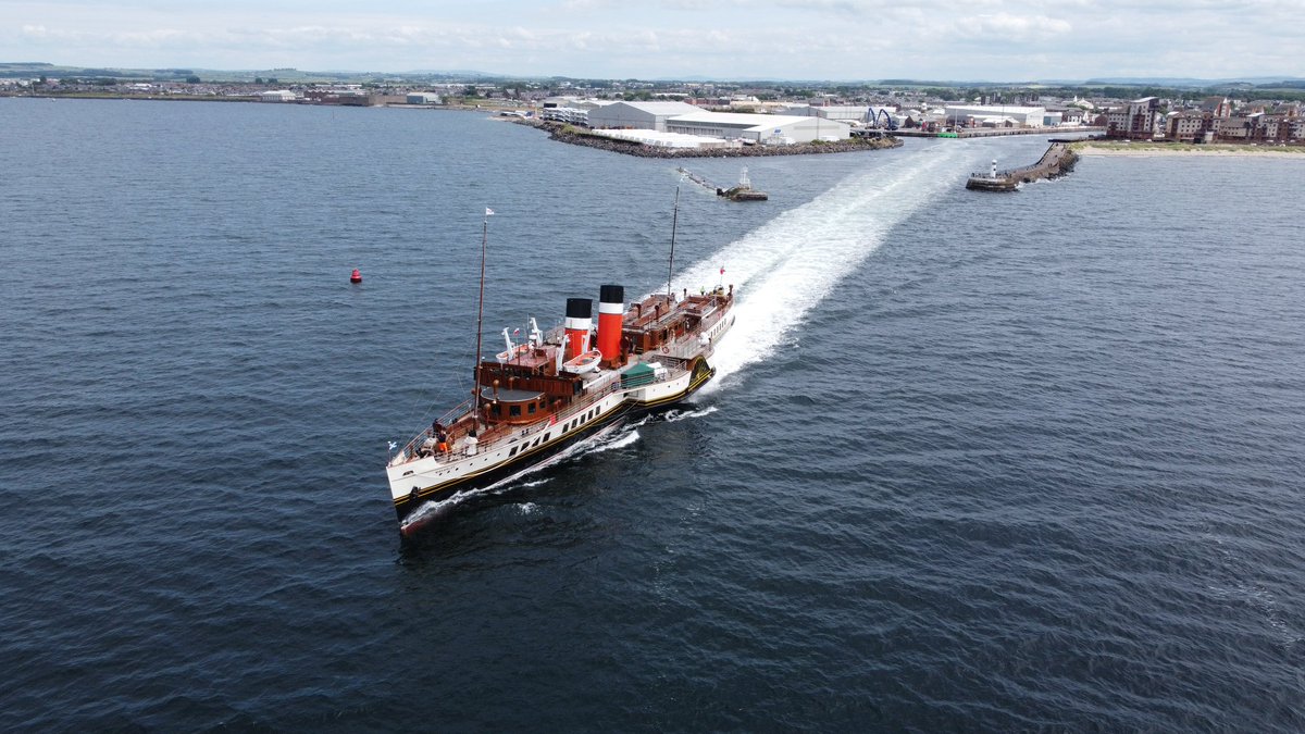 The Waverley is set to return to #Ayr and #Girvan - July 18, August 1 & 15🚢

Tickets for all Ayr and Girvan sailings can be booked:
🖱️online at waverleyexcursions.co.uk 
☎️by calling 0141 243 2224 
🎟️purchased on board when you sail

#pswaverley #waverleyexcursions #waverley